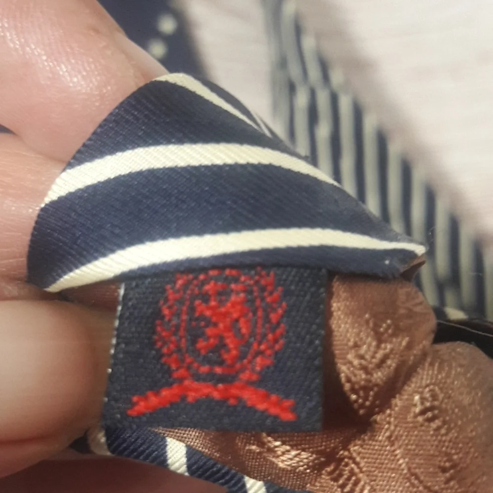 Tommy Hilfiger Italian silk tie made in USA